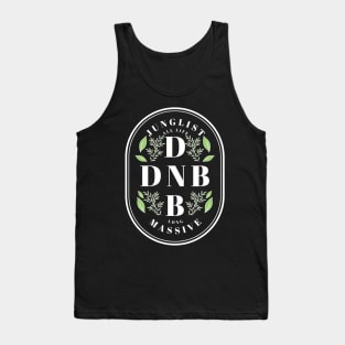 DNB - Junglist Massive plant life (White/Green) Tank Top